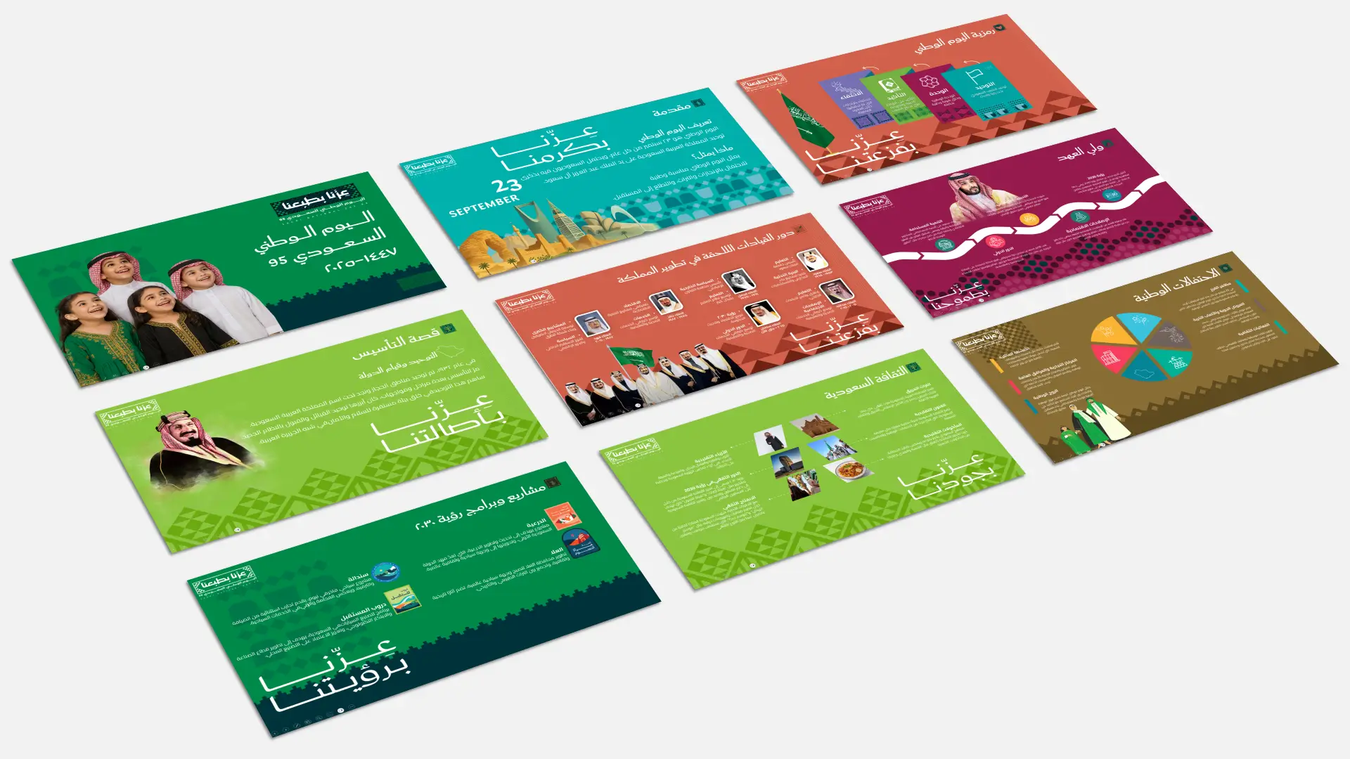 عرض تقديمي عن اليوم الوطني 95